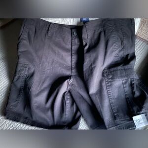 Black Cargo Shorts Size 44 
George Mens 
At The Knee 10”
100% Cotton 
NWT